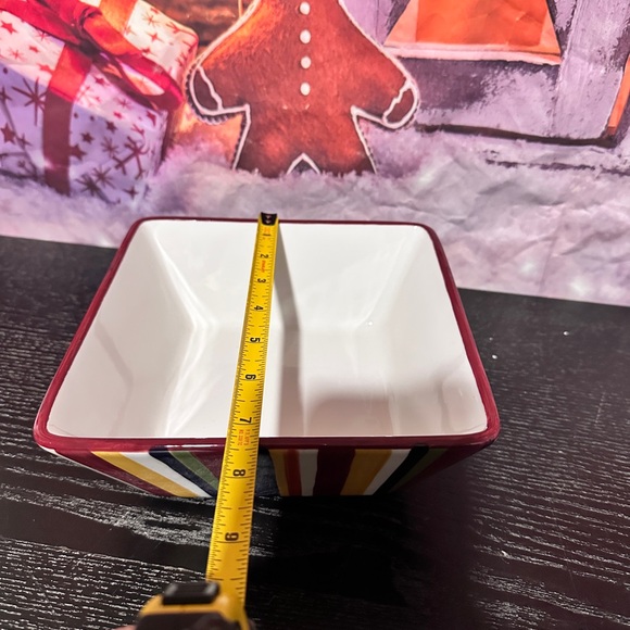 The Pampered Chef Simple Additions striped square serving dishes - Picture 3 of 13